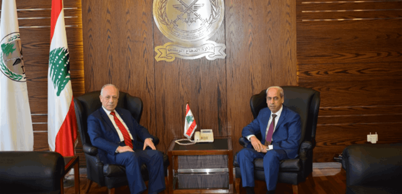 سليم وخير عرضا سبل التعاون بين وزارة الدفاع والهيئة العليا للاغاثة