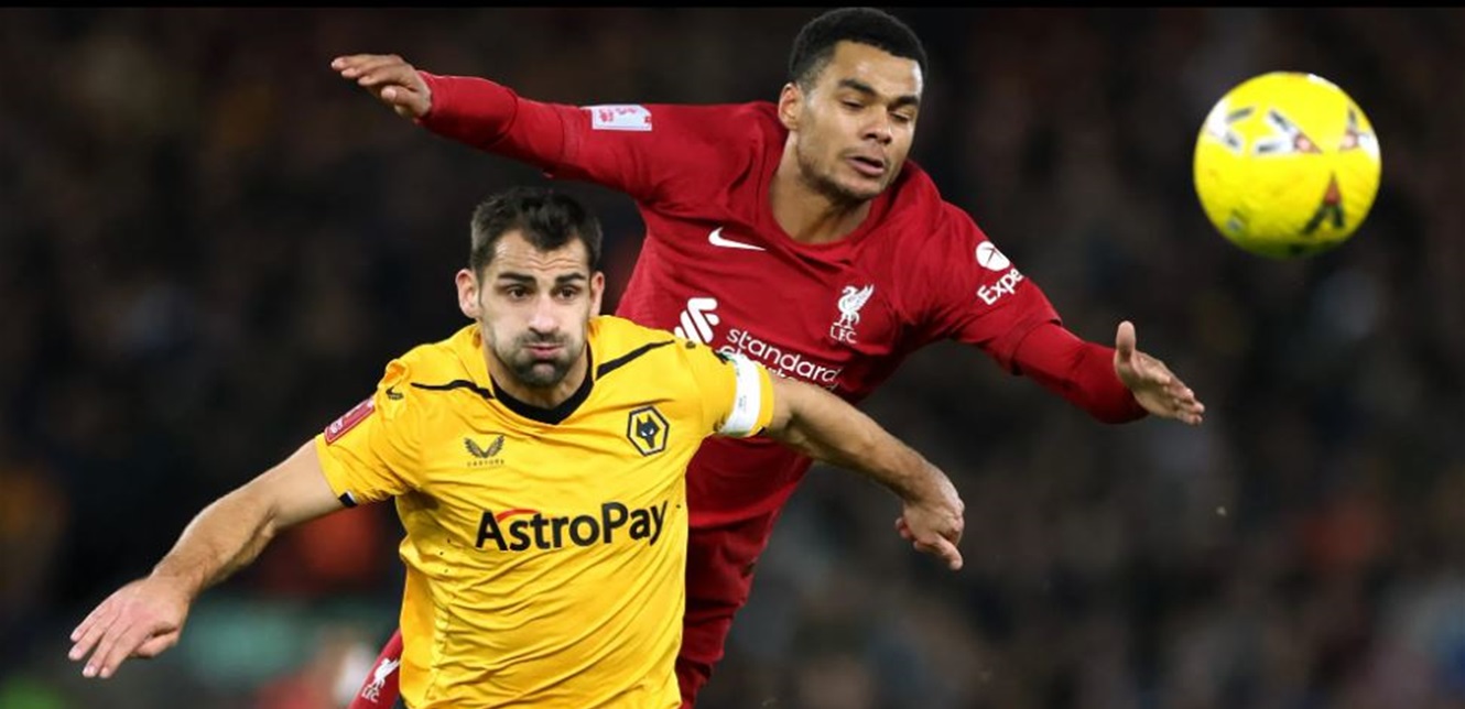 ليفربول يخوض الإعادة بعد تعادله مع ولفرهامبتون