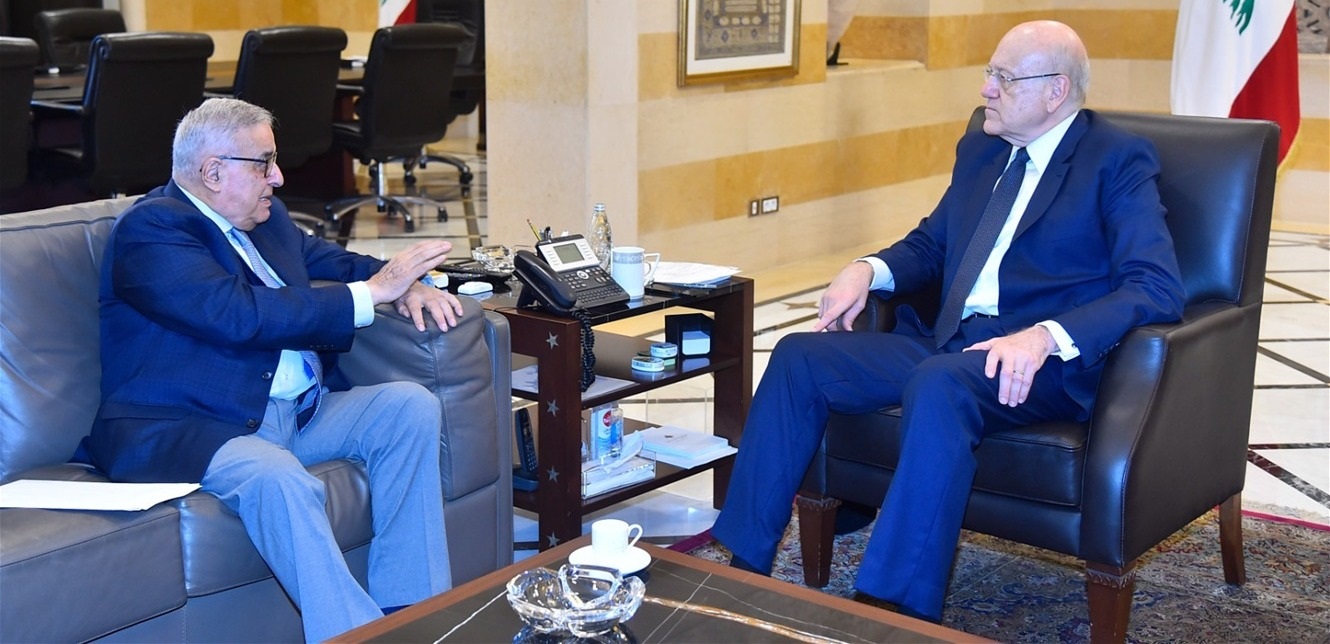 ميقاتي بحث مع بو حبيب التحضيرات للقمة العربية.. واطلع من مكاري على ما يحضّر لطرابلس
