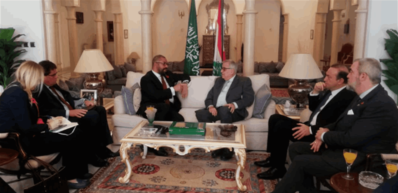 بوحبيب لنظيره البريطاني: لضرورة وقف إسرائيل تصريحات مسؤوليها الاستفزازية 