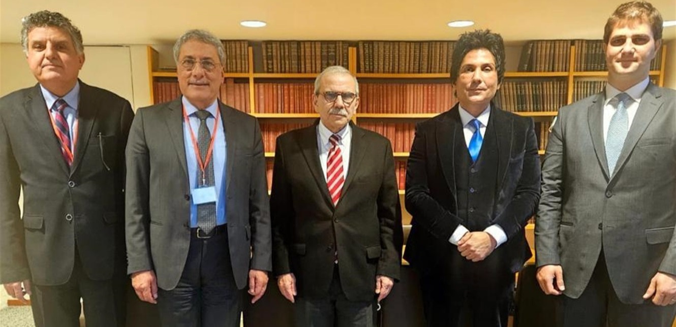  خوري التقى رئيس محكمة العدل الدولية ورئيس Eurojust في لاهاي 