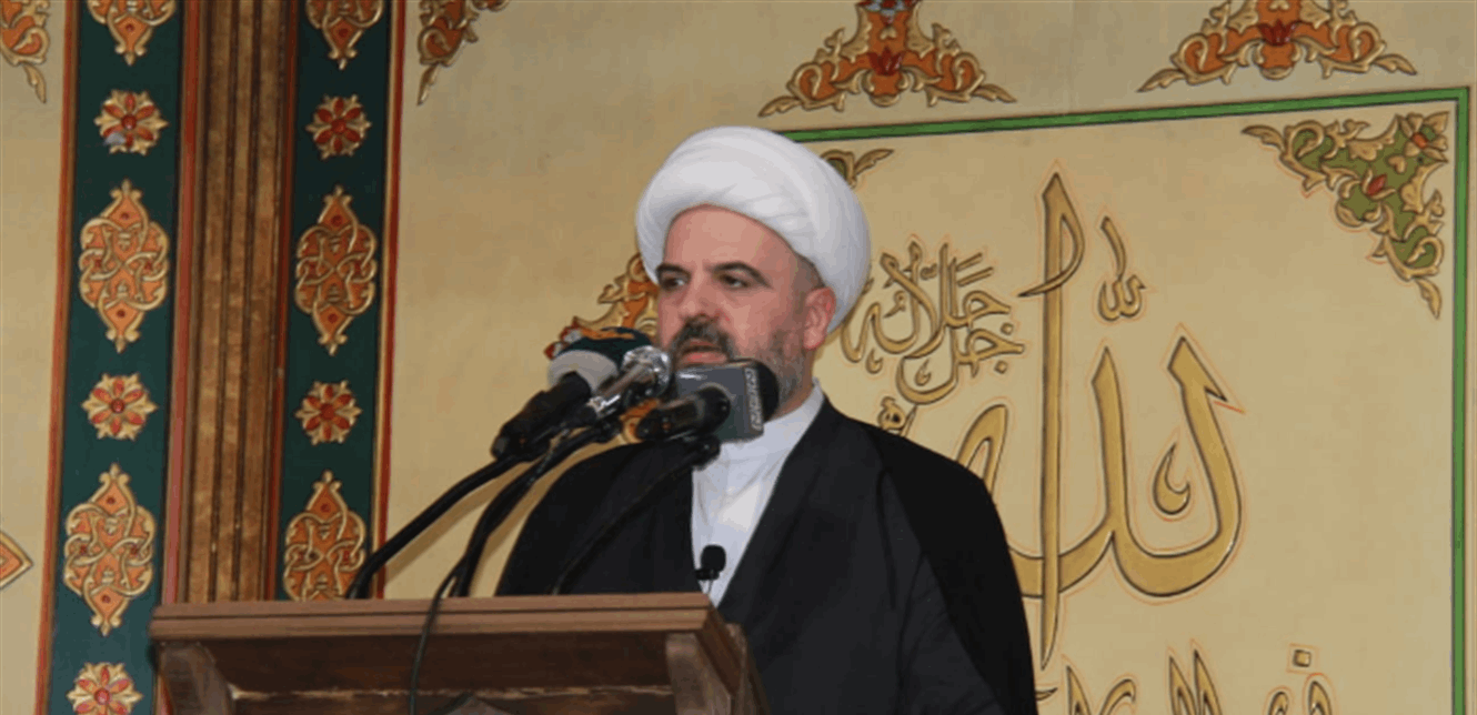 قبلان في خطبة عيد الفطر: لن نقبل بأيّ تسوية رئاسيّة تتعارض مع المقاومة