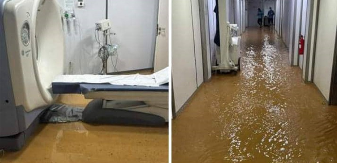 السيول تُغرق جونية.. وتجتاح قسم الطوارئ في هذا المستشفى (فيديو وصور)