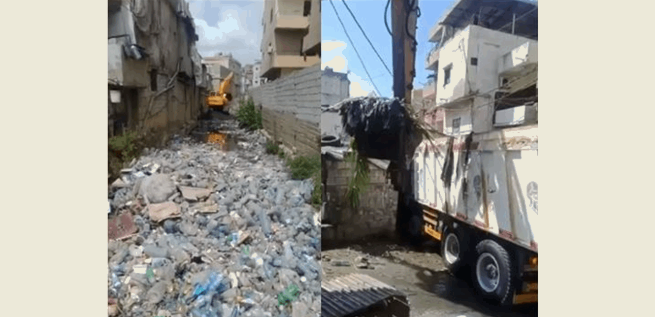حمية يعلن تنظيف مجرى نهر الغدير: استمرار رمي النفايات فيه سيتسبب بانسداده وفيضانه