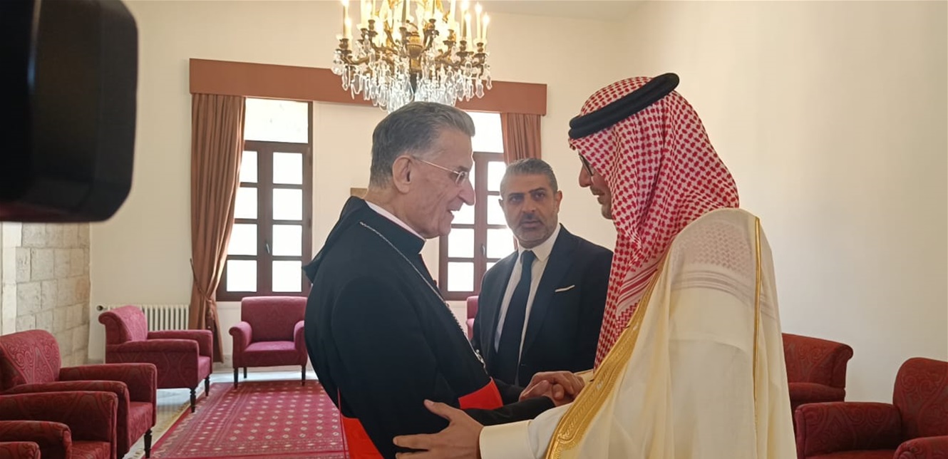 الراعي بحث مع السفير السعودي في اجتماعات اللجنة الخماسية