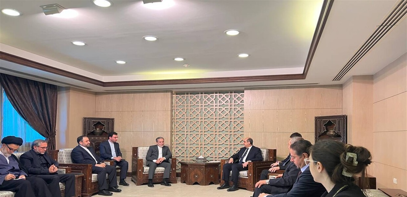 وزير خارجية ايران من دمشق: هناك مبادرات بشأن وقف إطلاق النار 