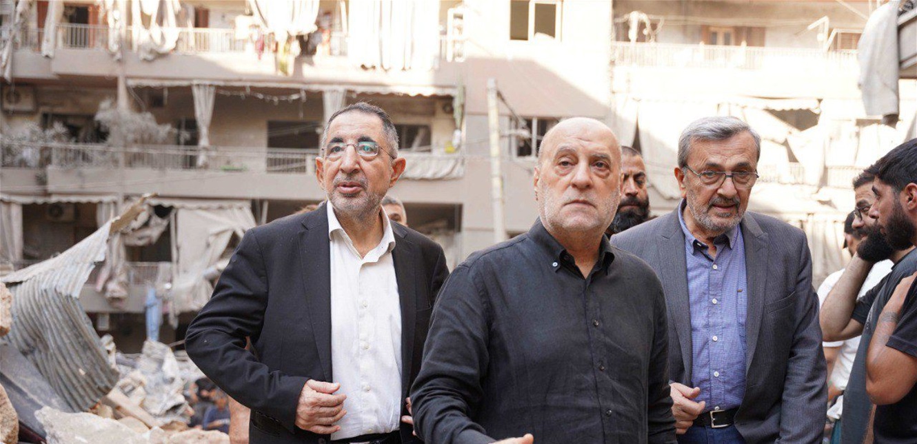 شري وعز الدين والحاج حسن تفقدوا النويري والبسطة: أولويتنا وقف العدوان على لبنان وفلسطين