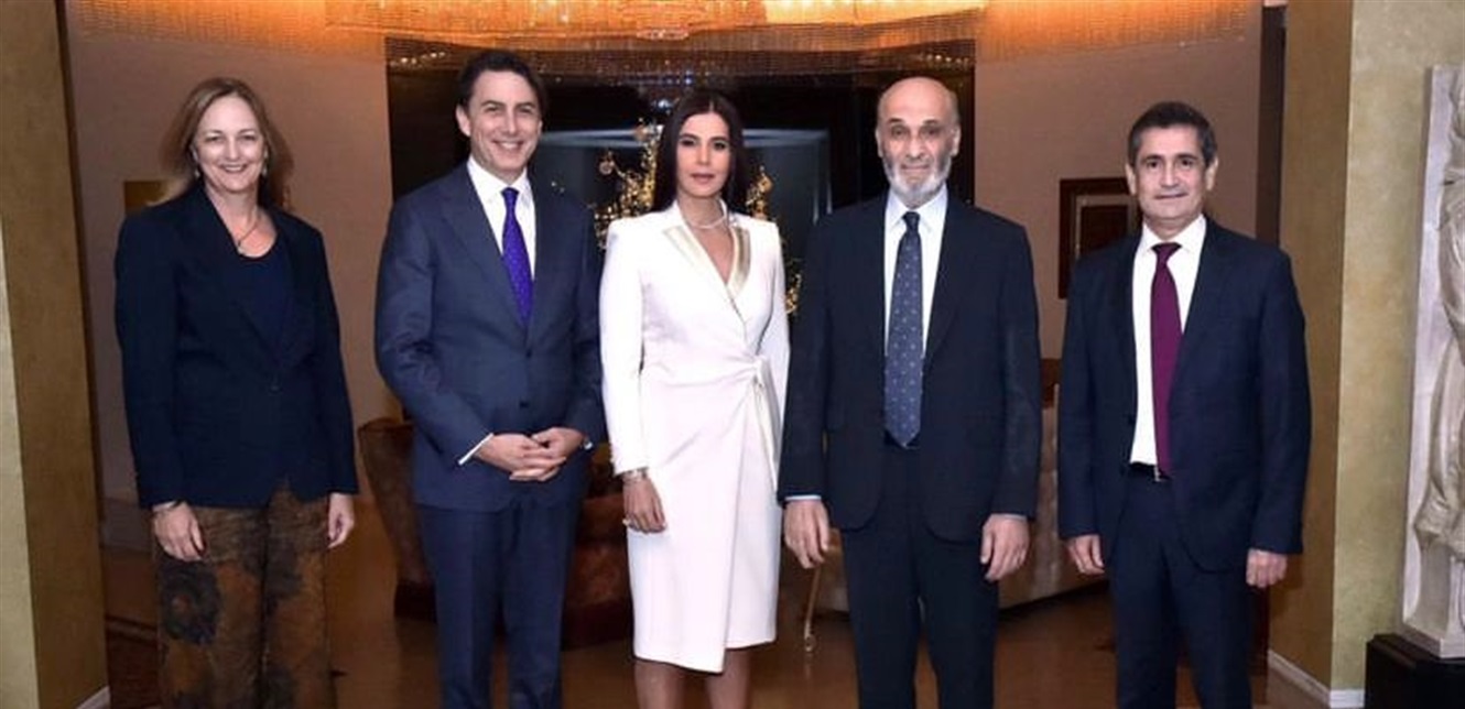 جعجع اطّلع من هوكستين على مفاوضات وقف النار: لا جدوى من أي حل لا يرتكز على تطبيق القرارات الدولية