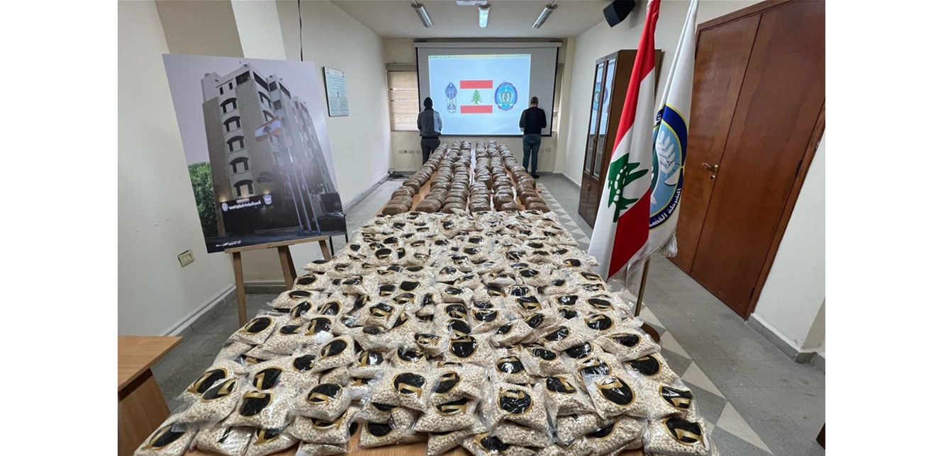 في زحلة.. احباط تهريب كمية كبيرة من حبوب الكبتاغون وحشيشة الكيف