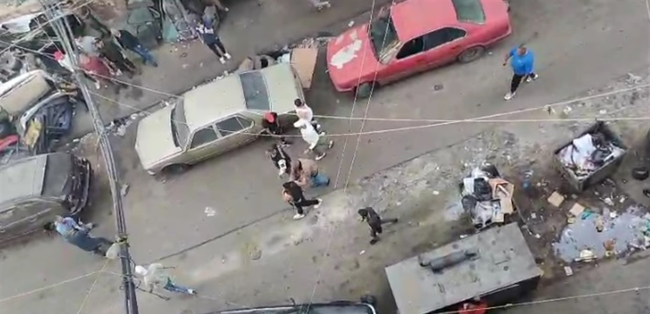 إشكال وإطلاق نار كثيف في باب التبانة (فيديو)