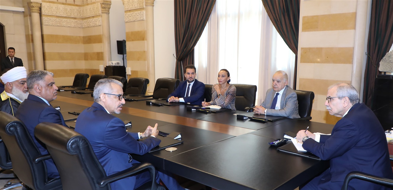 سلام استقبل المدير العام للمنظمة العربية للثقافة والتربية والعلوم