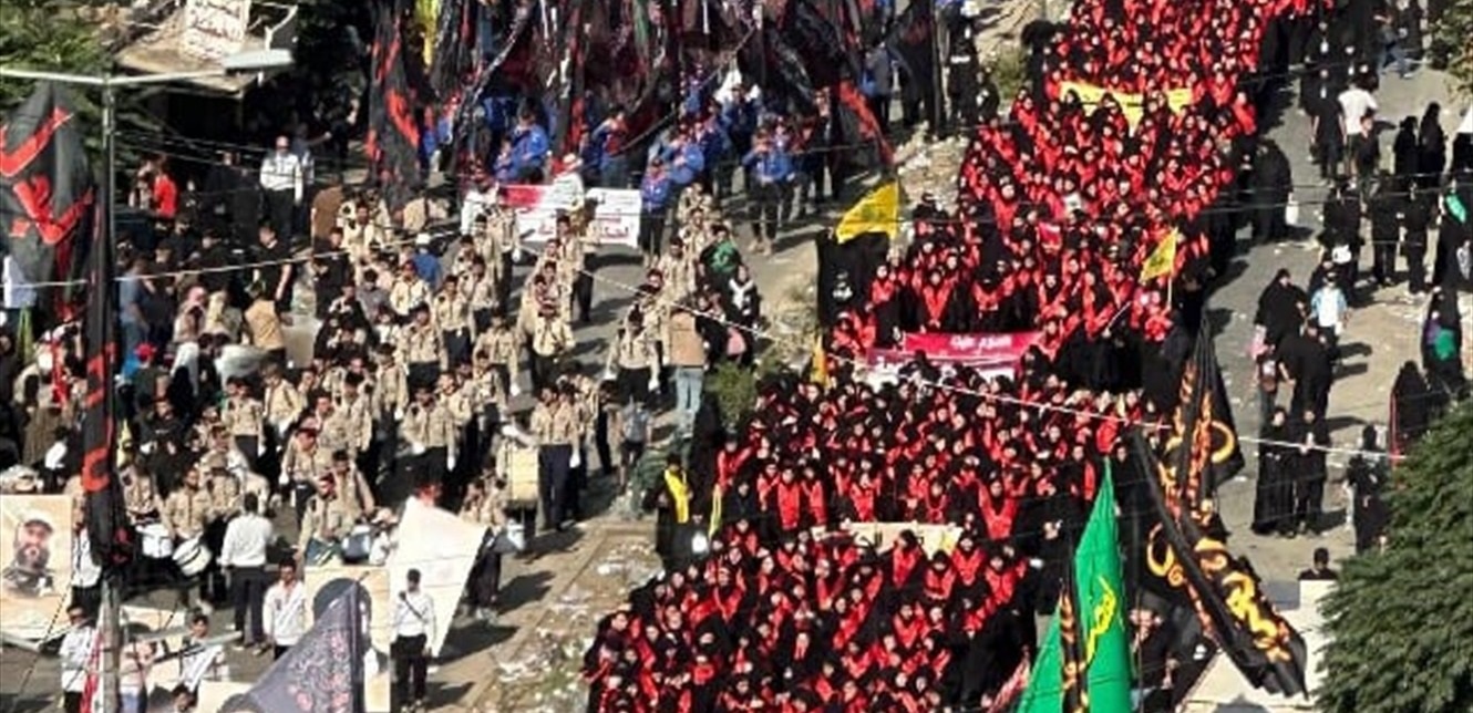 بعلبك تحيي أربعينية الإمام الحسين بمشاركة آلاف المؤمنين 
