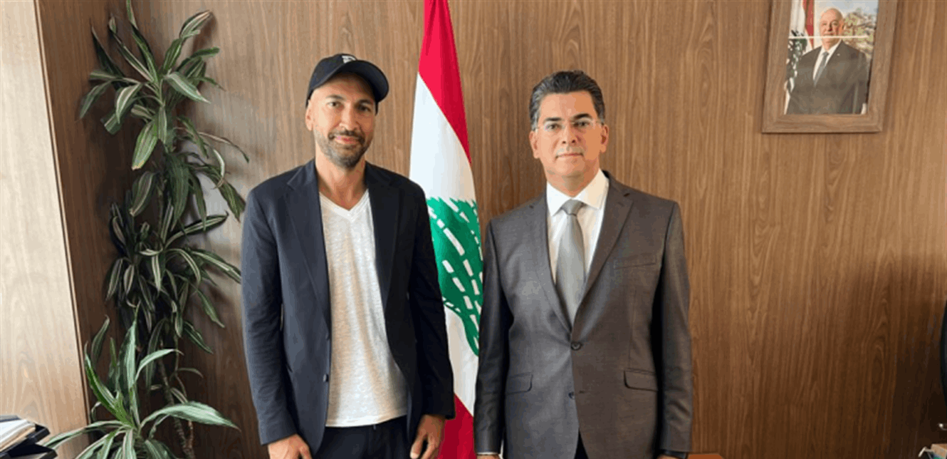 وزير الإعلام استقبل رودج... وعرض لأوضاع الاذاعات في لبنان
