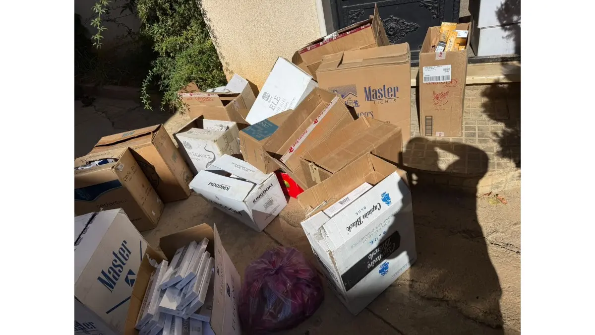 الريجي تضبط مصنوعات تبغية مهرّبة ومزوّرة في بعلبك