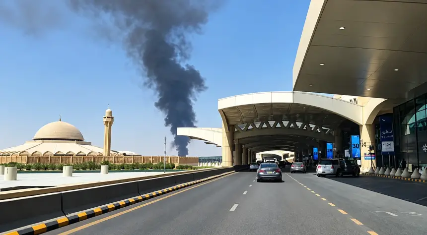 العدد ارتفع.. قتيلان و8 مصابين بالاعتداء على مطار الملك فهد في الدمام