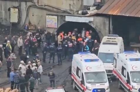 بالفيديو... إصابات في تركيا جراء إنفجار داخل منجم
