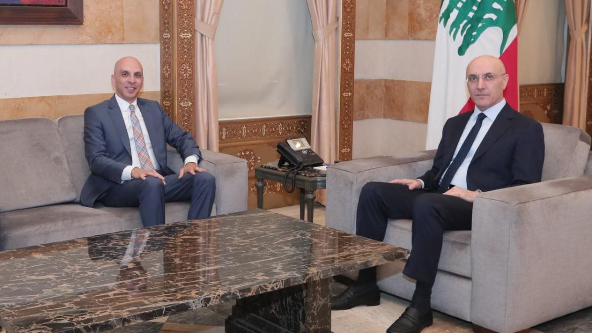 الحجار استقبل سفير مصر وبحثا في تعزيز وتطوير التعاون المشترك