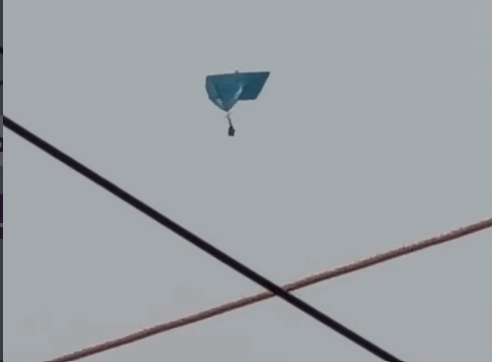 بالفيديو.. جسم طائر مجهول في الجنوب