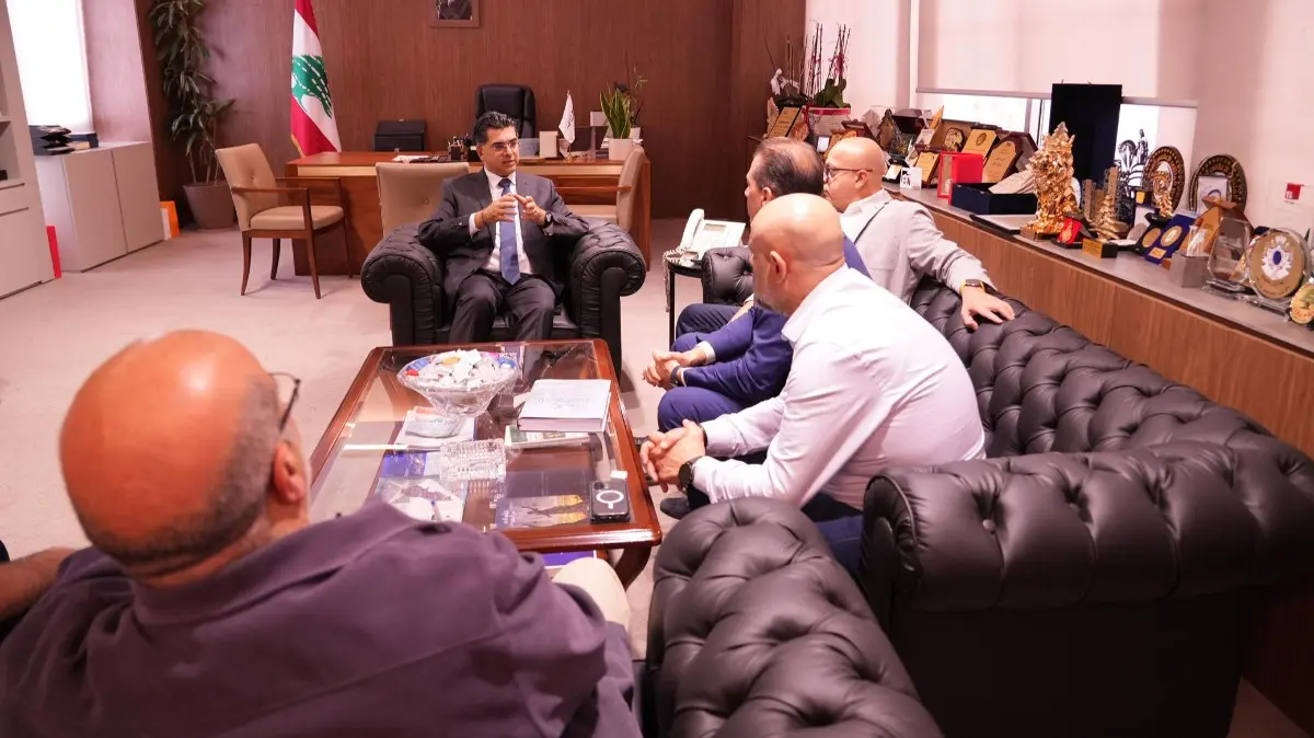 مرقص مستقبلاً شبكة القطاع الخاص ووفداً تقنياً إيطالياً والسفير الألماني: نوجه التهنئة بملف قانون الإعلام