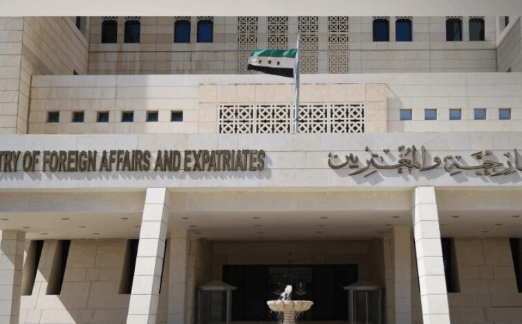 الخارجية السورية تدين الضربات على جنوب البلاد