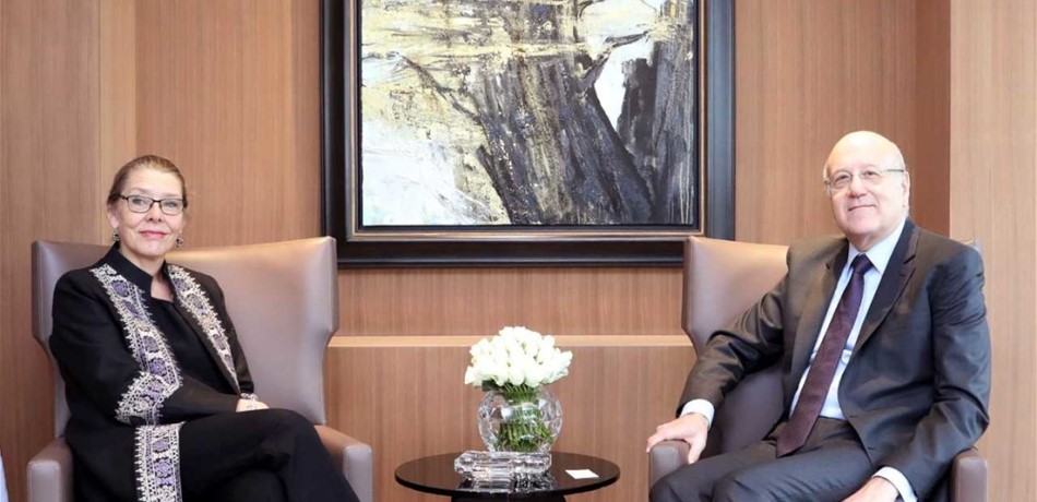 ميقاتي: تهديدات اسرائيل للبنان تقتضي موقفا حازما من الأمم المتحدة 