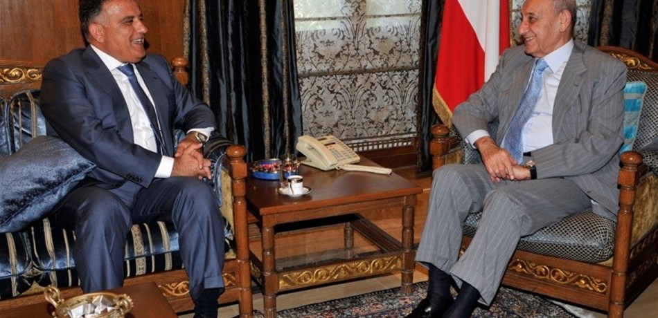 بري يستقبل اللواء ابراهيم في عين التينة