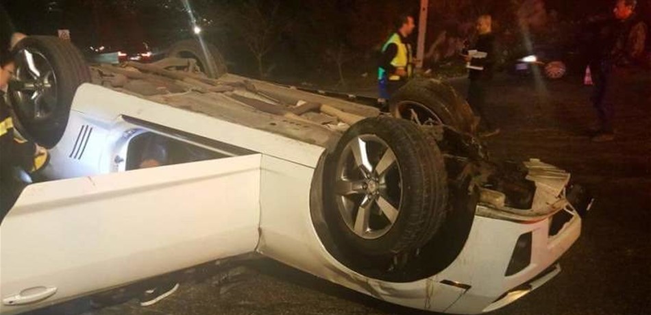 بالصورة: إنقلاب سيارتين في غوسطا وغادير.. والحصيلة 3 جرحى
