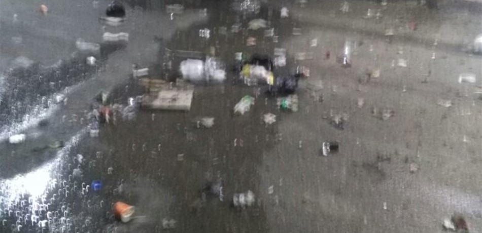بالصورة.. جريح بانفجار قنبلة صوتية ليلاً في عين الحلوة