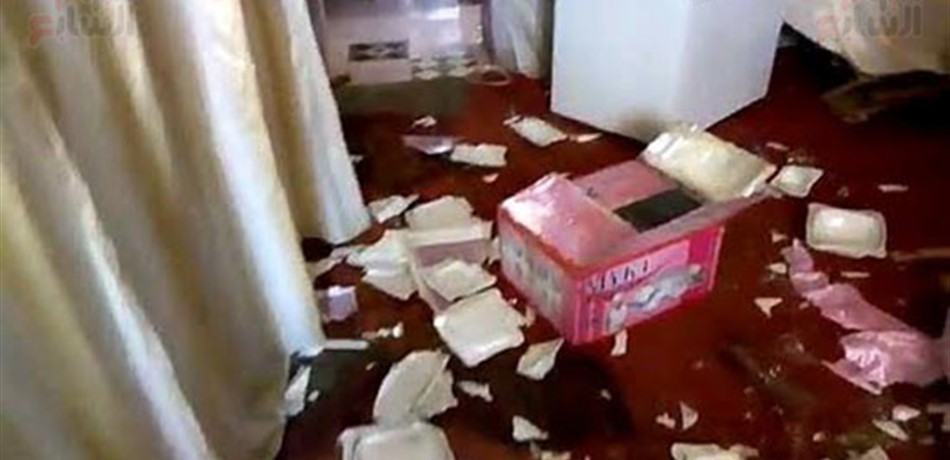 مجهولون حطّموا محتويات مبنى في الهبارية