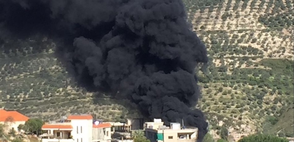 3 إصابات بحريق في حاصبيا.. والنيران امتدت إلى المنازل