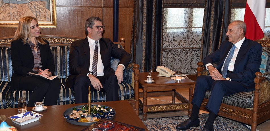 بري التقى المنسق السويسري الخاص في الشرق الأدنى