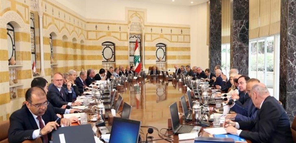 جلسة لمجلس الوزراء في بعبدا الخميس 