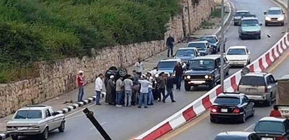 3 جرحى بحادث سير على طريق بخعون ـ الضنية
