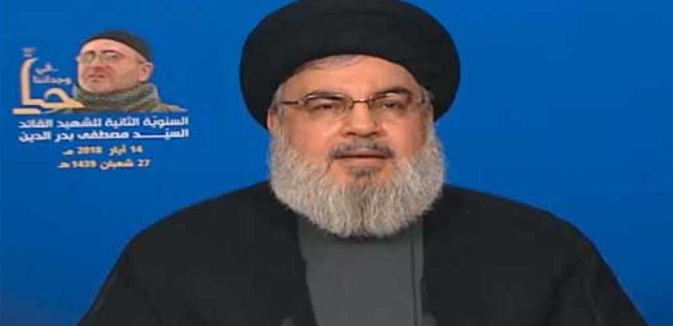 نصرالله: نحن أمام مرحلة جديدة من الصراع مع اسرائيل 