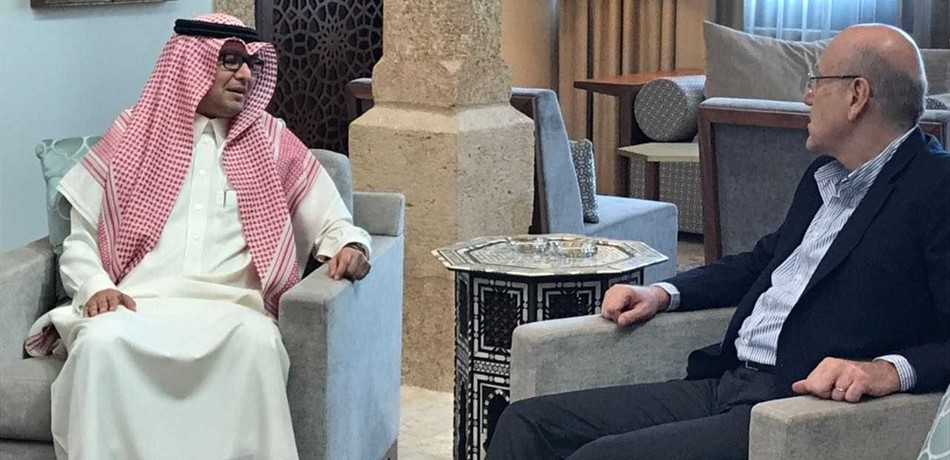 بالصور: البخاري عند ميقاتي.. وهذا ما دار في اللقاء