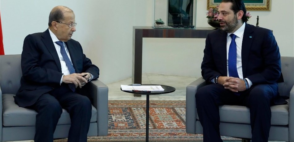 الرئيس عون التقى الحريري.. والأخير: انشالله خير