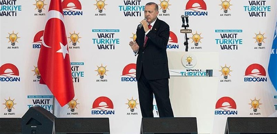 أردوغان يعلن البرنامج الانتخابي لحزب العدالة والتنمية