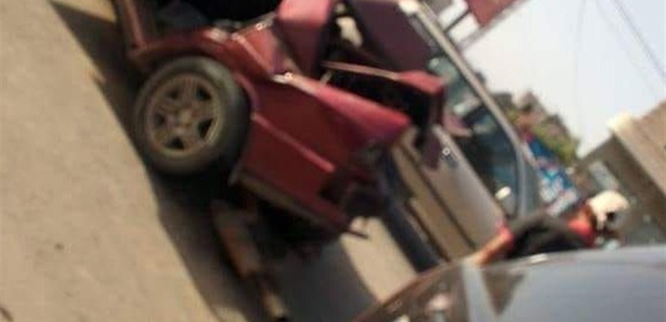 بالصور.. جريحان بحادث سير مروّع في سعدنايل