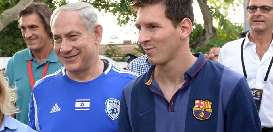 معاقبة رئيس الاتحاد الفلسطيني بسبب ميسي واسرائيل!