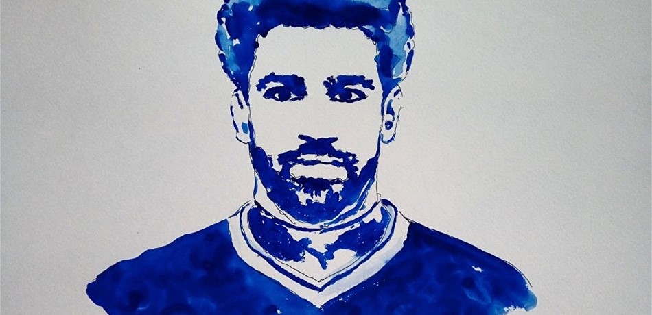 بالصورة.. فنانة روسيّة ترسم محمد صلاح بطريقتها الخاصة!