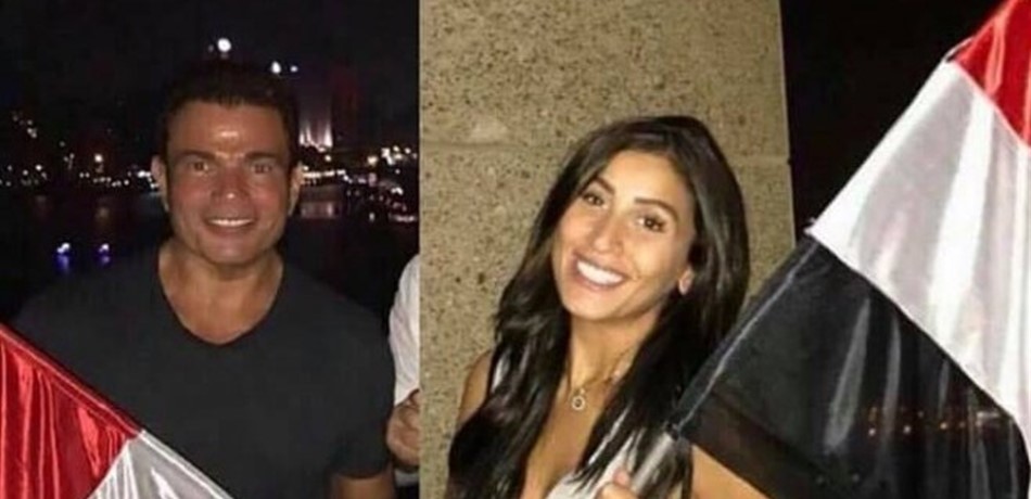 شاهدوا عمرو دياب يغني "بحبك موت" لـدينا الشربيني!