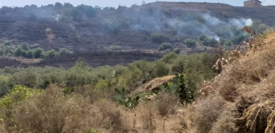إخماد حريق كبير في خريبة الجندي - عكّار