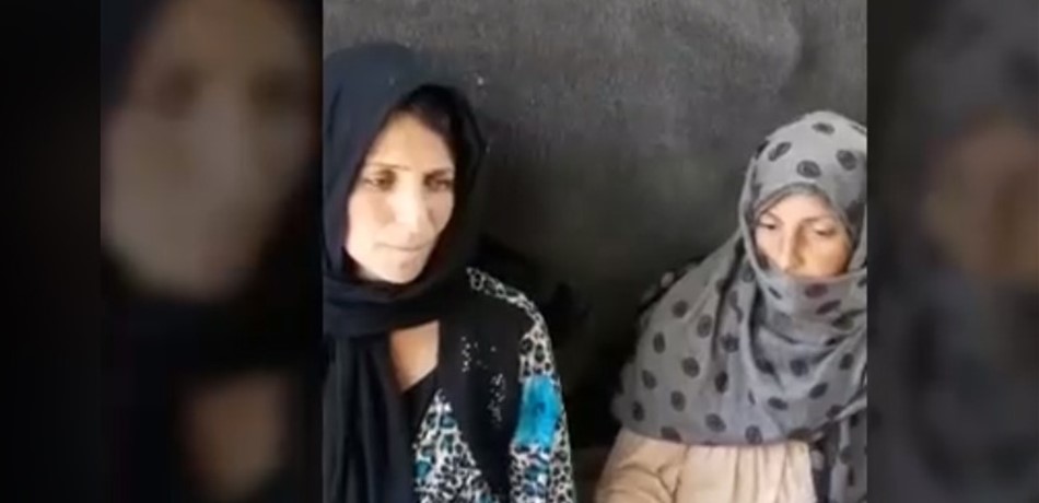 "داعش" ينشر تسجيلاً لإمرأتين من "مختطفات السويداء".. هذا ما طالبتا به!