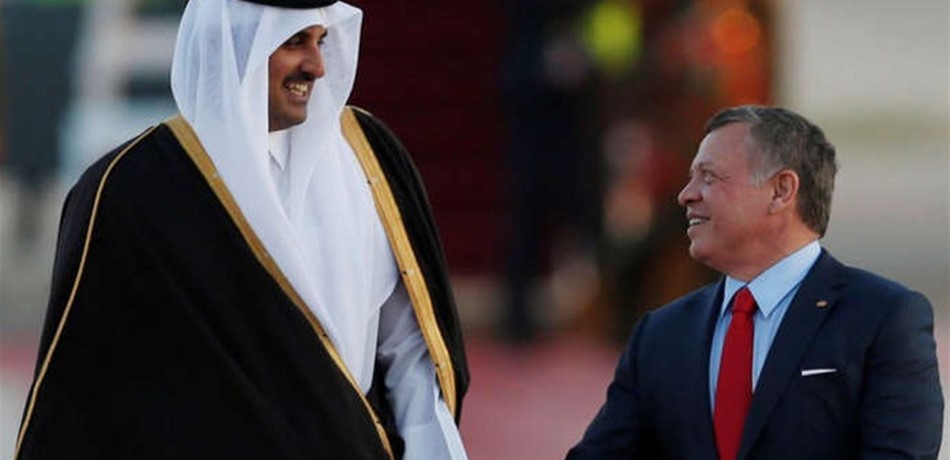 قطر تؤيد الاردن بأي إجراءات لحماية أمنها واستقرارها