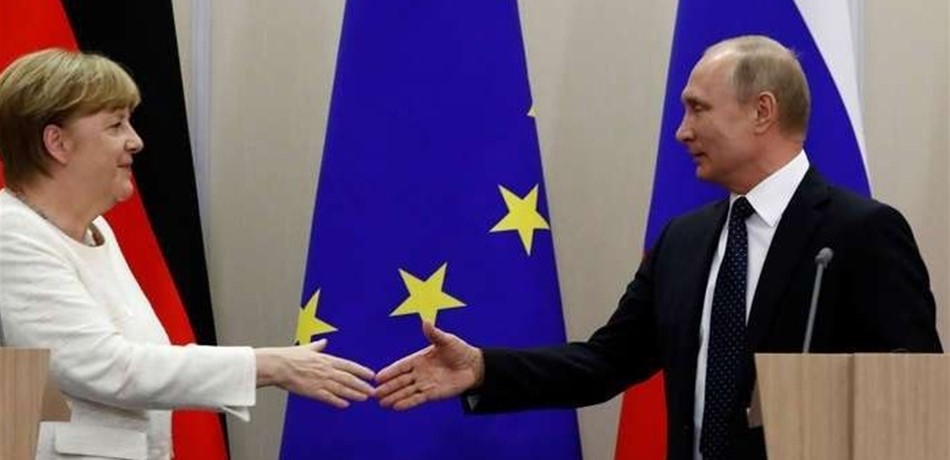 ملفا سوريا وأوكرانيا يجمعان ميركل وبوتين غداً