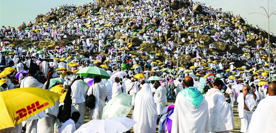 2.3 مليون حاج في منى اليوم