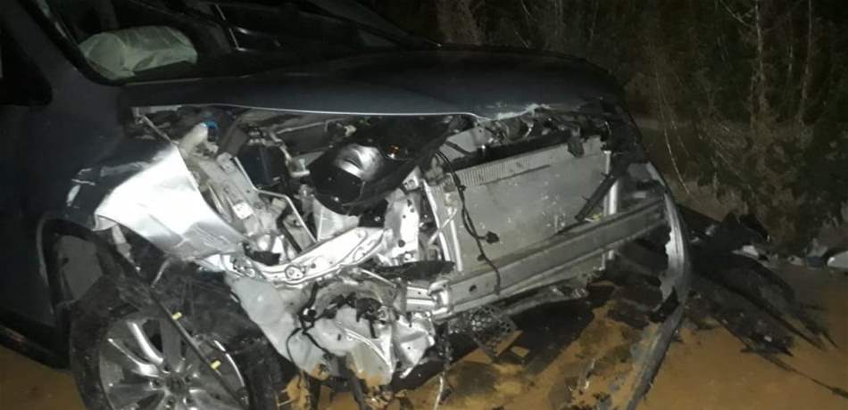 بالصورة: حادث بين سيارتين في الضنية.. وهذه حصيلته