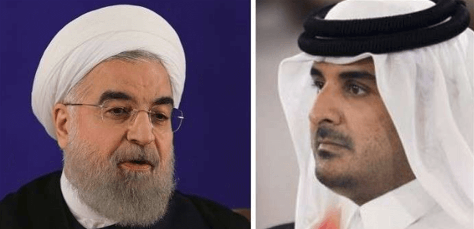 اتصالٌ لترسيخ العلاقات.. ماذا دار بين روحاني وأمير قطر؟