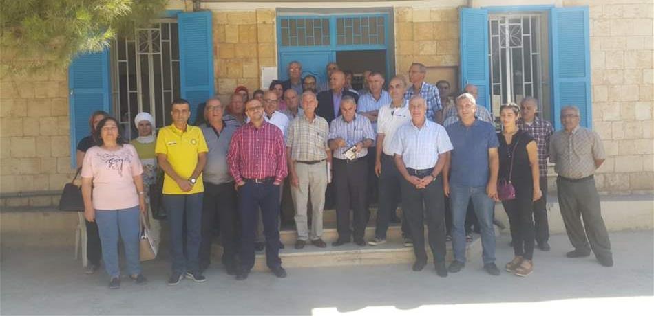 بالصورة.. وقفة تضامنية مع المحافظ خضر في بعلبك