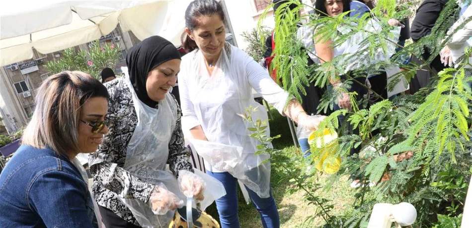 محاضرة لقطاع المرأة في تيار العزم حول مهارة تطوير الزراعة المنزلية